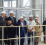 Денис Паслер в сысертском кластере по производству стройматериалов(2025)|Фото: пресс-служба компании "Атомстройкомплекс" - Накануне.Ru